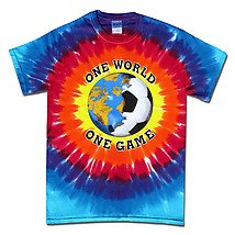 Soccer T-Shirt: One World Sunburst