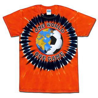 Netherlands World Cup Soccer One World Tie Dye T-Shirt 