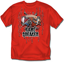 Youth Football T-Shirt: Game Breaker