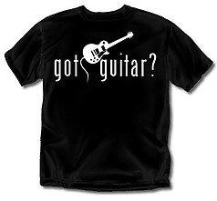 Coed Sportswear Guitar T-Shirt: Got Guitar?