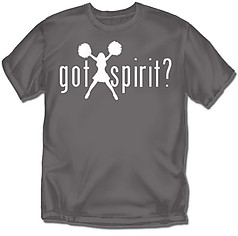 Coed Sportswear Cheer T-Shirt: Got Spirit?