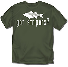 Coed Sportswear Fishing T-Shirt: Got Striper?