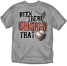 Youth Baseball T-Shirt: Crushed That Baseball