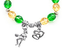 Girl's Basketball Bracelet In All Team Colors