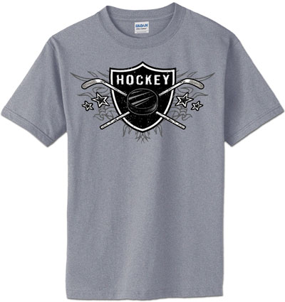 Pure Sport Hockey T-Shirt: Hockey Sheild