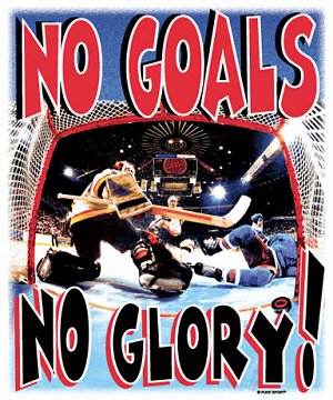 Pure Sport Hockey T-Shirt: No Goals No Glory