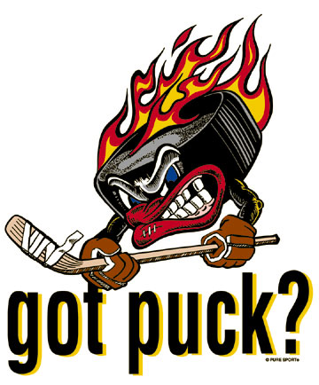 Pure Sport Hockey T-Shirt: Got Puck