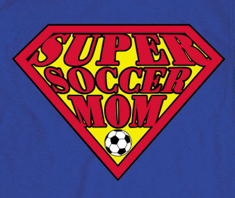 Pure Sport Soccer T-Shirt: Super Soccer Mom