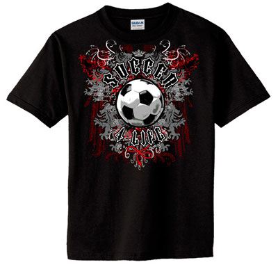Pure Sport Soccer T-Shirt: Soccer 4 Life