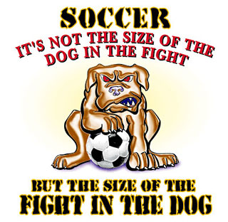 Pure Sport Soccer T-Shirt: Fight In The Dog
