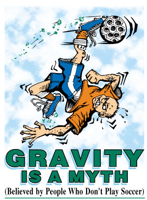 Pure Sport Soccer T-Shirt: Gravity