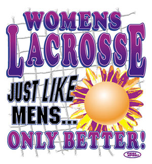 Lacrosse T-Shirt: Womens Lacrosse