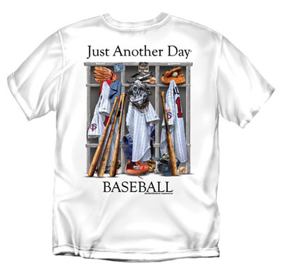Coed Sportswear Baseball T-Shirt: Just Another Day Baseball