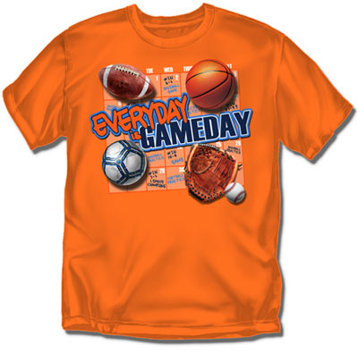 Coed Sportswear Youth Multi Sport T-Shirt: Game Day